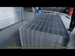 Tấm lưới thép mạ kẽm mạ kẽm nước thải ngoài trời