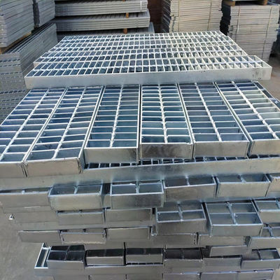 Serrated Galvanized Steel Grating Trench Cover 305/30/100