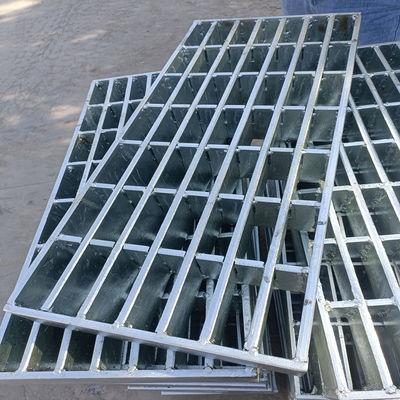 Serrated Galvanized Steel Grating Trench Cover Weight Drainage