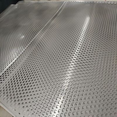 Anti slide Hexagonal lỗ đục tấm kim loại với kích thước khẩu độ khác nhau và dịch vụ OEM tùy chỉnh