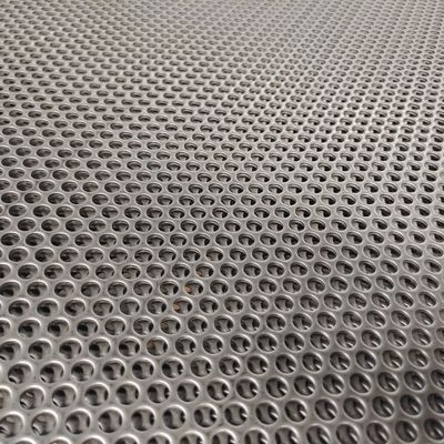 Anti Slip Round Square Metal Perforated Panel Độ cao hình dạng tùy chỉnh cho an toàn tối ưu