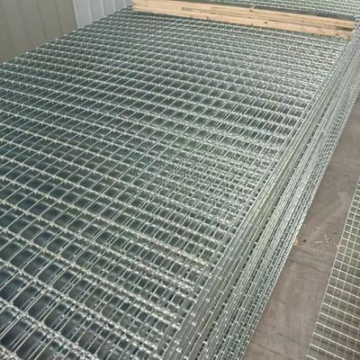 YB/T4001.1-2007 Tiêu chuẩn Modern Stainless Steel Flat Bar Grating With Machine Welding Bright On Surface
