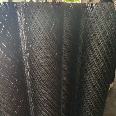 Công suất nặng nhựa nhôm mạ phẳng tấm mở rộng kim loại dây lưới với 1.5mm và vít an ninh