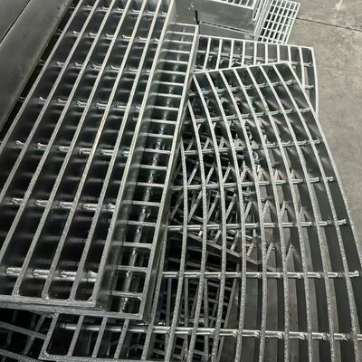 30mm Thép sàn sàn Grating thanh phẳng quá trình hàn nóng kẽm