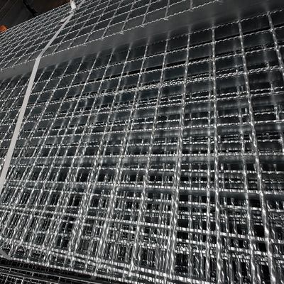1 Inch Bar Spacing Aluminium Grate Walkway trong 3000mm Length