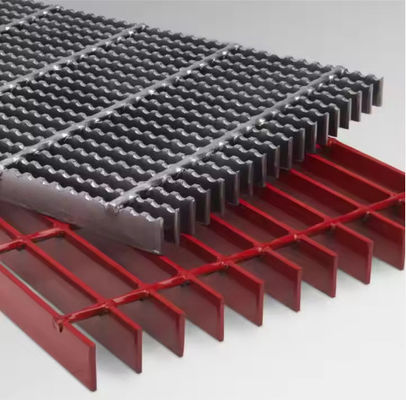 1 Inch Bar Spacing Aluminium Grating với kết thúc anodized sáng