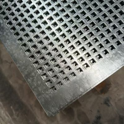 Tấm kim loại đục lỗ bằng thép không gỉ, lỗ lục giác 0.5mm