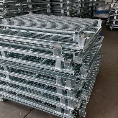 Lồng lưu trữ: Có thể gấp gọn, xếp chồng để lưu trữ & vận chuyển hiệu quả.