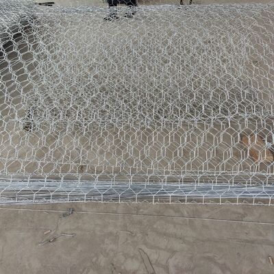 Gabion Wire Mesh với dây kim loại cường độ cao được dệt thành lồng lưới cho kỹ thuật thủy lực và quản lý môi trường